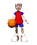 Basketball spielen